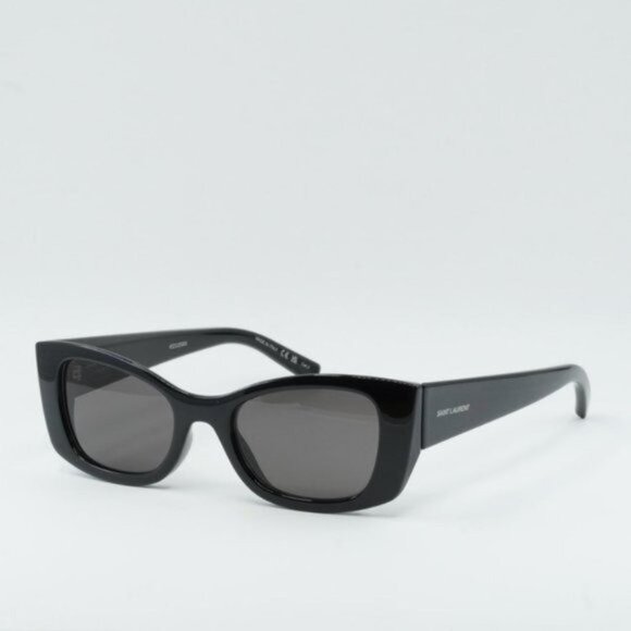 NEW SAINT LAURENT SL593 001 BLACK SUNGLASSES - Picture 3 of 15